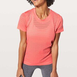 Lululemon Breeze By Short Sleeve Mesh Shirt - Women's 8